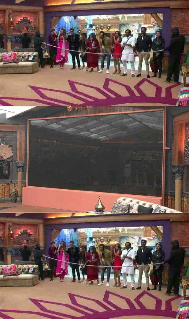 The new entries were kept in a room built inside the house but with a wall in between