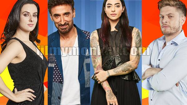 These are the 4 contestants who have to show their best this week in order to be safe from eviction. Jason and Elena are the new entries while Rahul and Bani are the Celebrity contestants