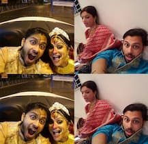 PHOTOS:Dimpy Ganguly wishing her hubby Rohit on their first anniversary is so adorable