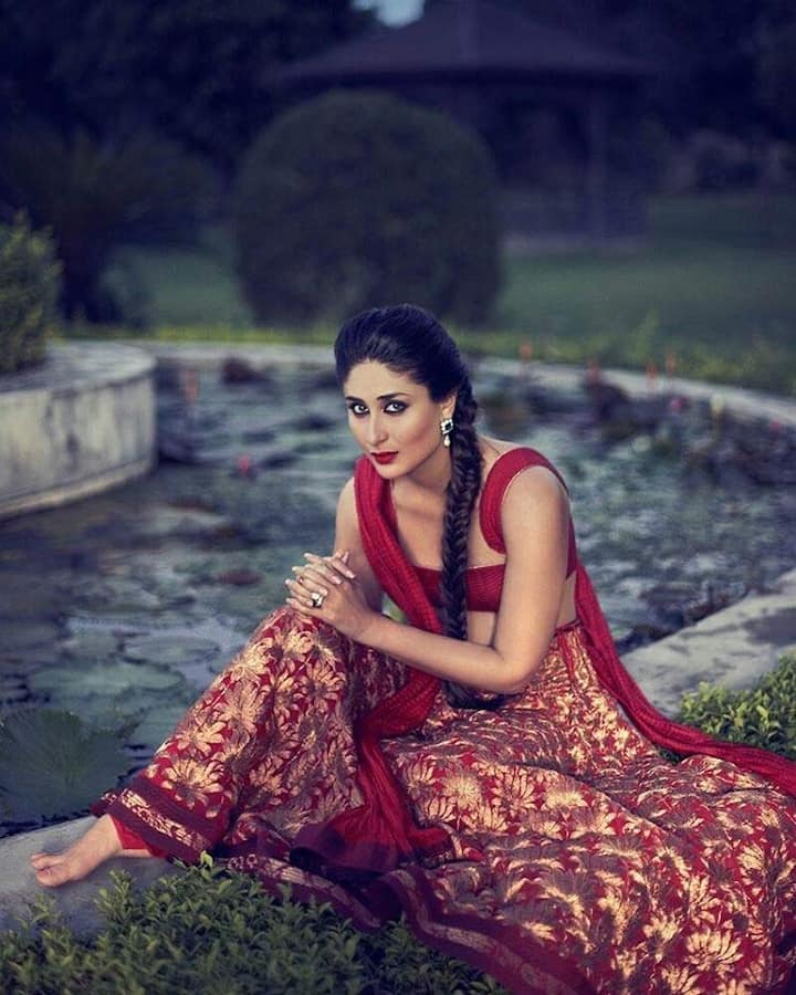 One of the most beautiful Bollywood actresses, Kareena looks as gorgeous as she did before pregnancy