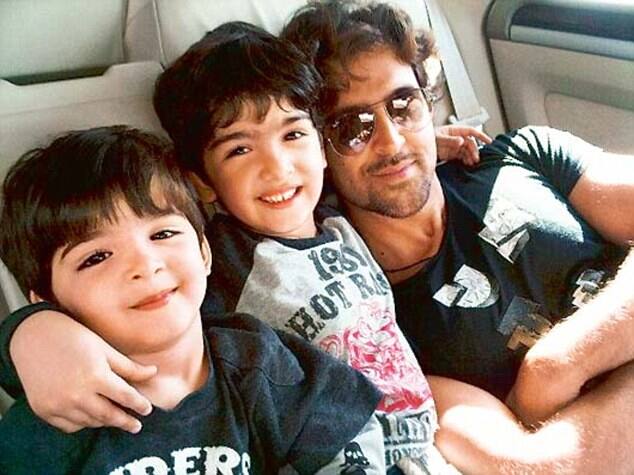 Hrithik Roshan is a father of two adorable sons, Hrehaan (born in 2006) and Hridhaan (born in 2008).