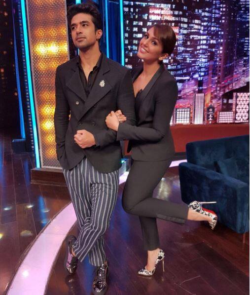The poular brother-sister duo was spotted yesterday on the show's sets as they arrived for the shoot.