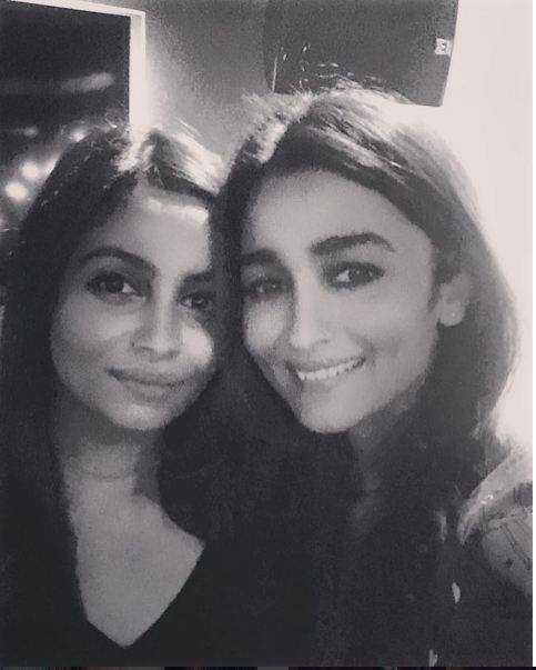 Alia shared this picture on her sisters birthday with an adorable caption.