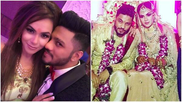 The wedding ceremony took place in Delhi last evening. The bride and the groom looked extremely stunning. 