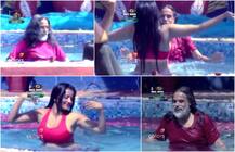 Nitibha Kaul is the latest to join BIKINI BEAUTIES of 'Bigg Boss 10' at the Pool; STUNS in black!