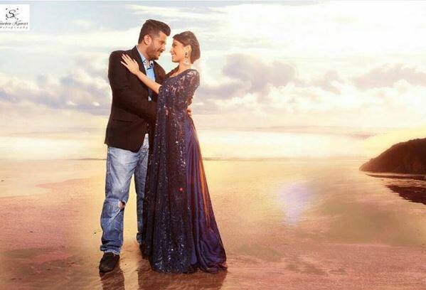 The photographer came up with this lovely princess theme, adding a magical touch to their love story.