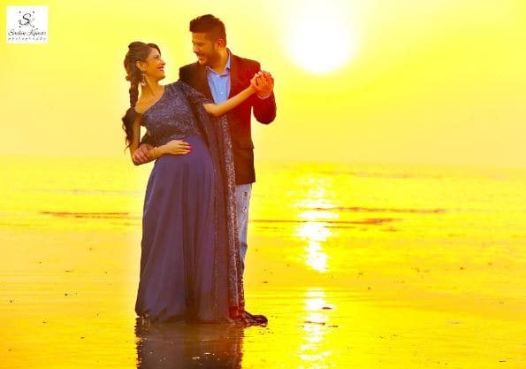 The very much in love couple is very excited for the marriage. Best wishes to the couple.