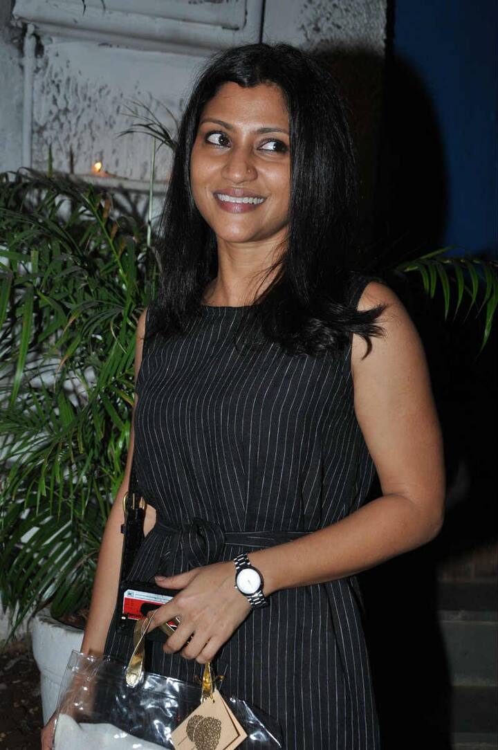 Konkona Sen Sharma was also spotted at Olive.