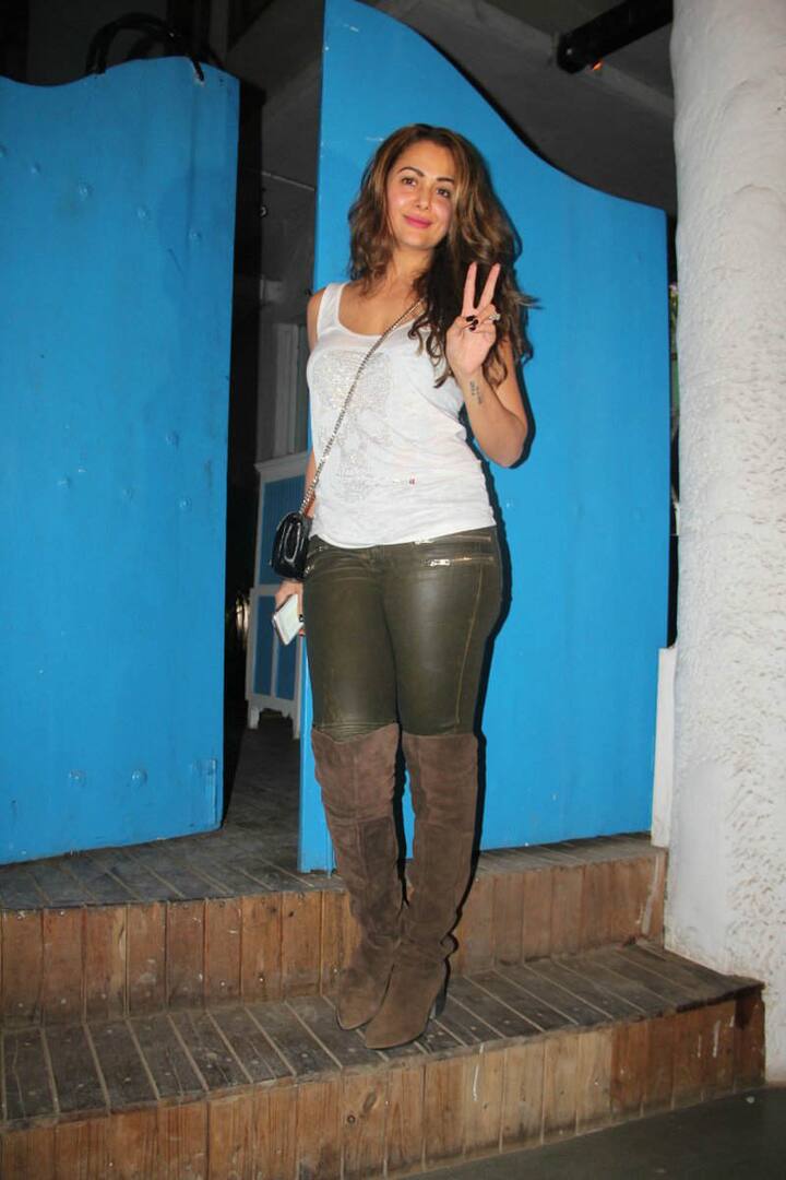 Amrita Arora also was seen in the party.