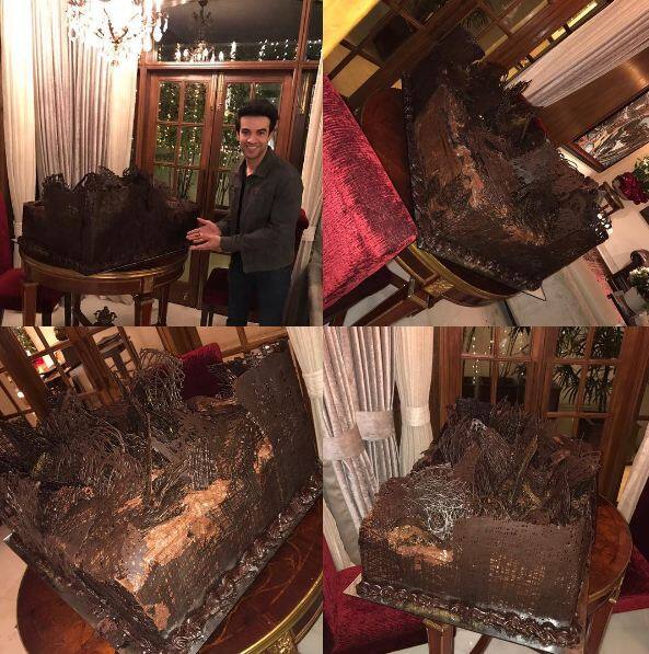 50 kilos of chocolate was made for Manish.