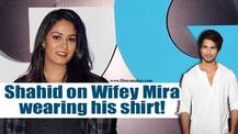 Did Mira Rajput borrow hubby Shahid Kapoor's shirt for an event? Hubby REACTS!