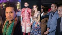 PHOTOS: Yuvraj Singh's STAR STUDDED wedding reception in Delhi; Sachin, Dhoni and others VIP guests grace the event!
