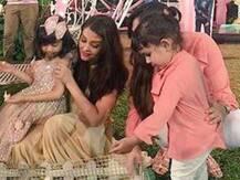SEE PICS: Unseen PICTURES of Aaradhya and Aishwarya are so adorable!