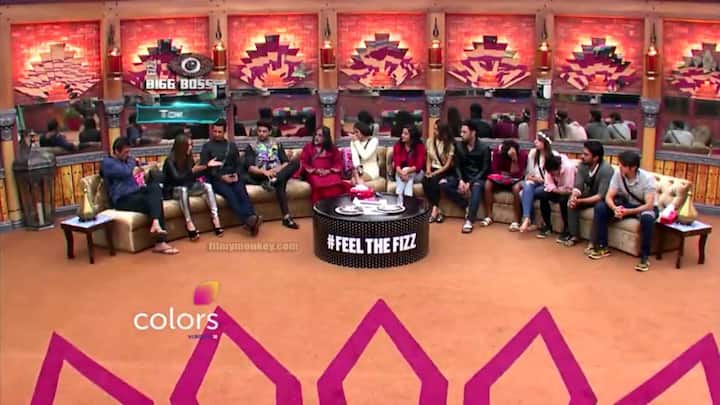 These guests like other stars also spend a good time with the BB 10 contestants but this picture clearly reveals that Jason Kantilal Shah went missing during 'Wajah Tum Ho' stars' visit