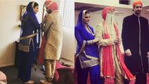 SEE PICS: Actress Sunny Leone turns into a PUNJABI KUDI at her brother's Gurudwara wedding!