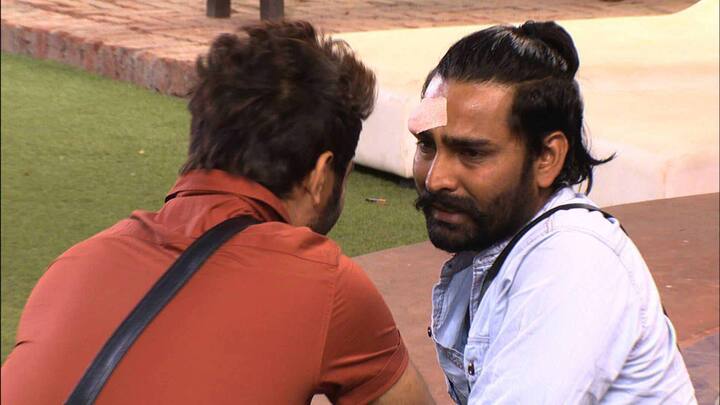 Manveer getting emotional when Manu a week ago(Pic Credit: Colors)