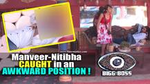 Bigg Boss 10: Manveer Gurjar, Nitibha Kaul CAUGHT in an AWKWARD POSITION! New 'Love Birds'? See PICS!