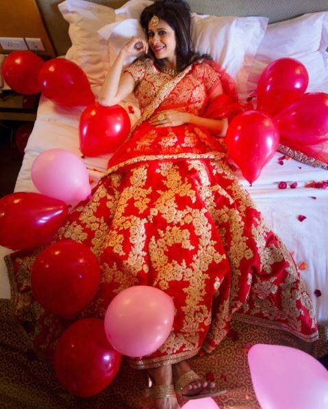 Kishwer is all set to tie the knot with boyfriend Suyyash on 16th of December.(Photo: Instagram/ kalkifashion)