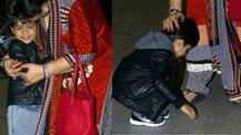 PHOTO OF THE DAY: Shilpa Shetty's son Viaan touching his NANI's feet at the airport is the CUTEST thing you'll see today!