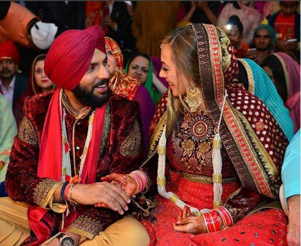 The couple was looking adorable during their wedding. (Photo: Instagram)
