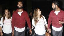 SEE PICS: Newlyweds Yuvraj Singh & Hazel Keech are BACK from their HONEYMOON!