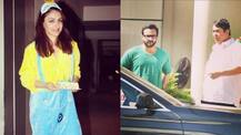 SEE PICS: Saif Ali Khan, Karisma & Randhir Kapoor By Kareena’s Side At The Breach Candy Hospital!