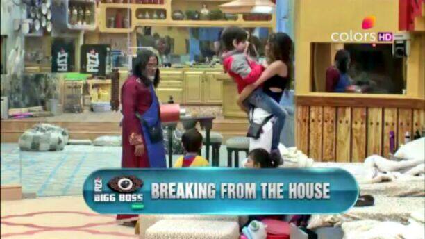 The otherwise tensed environment of the house changed completely with joyful faces of Jermain & Alikzander.(Photo: Colors)