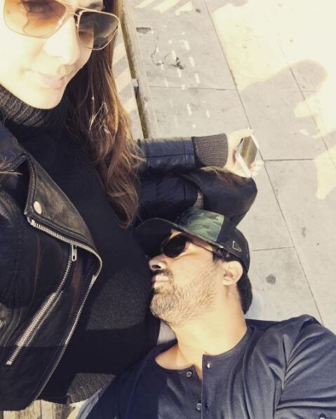 Rannvijay took out time from his hectic schedule and flew to London, to spend quality time with his wife and soon-to-be-born baby.
