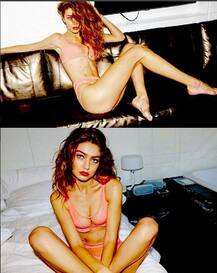 See Pics: Gigi Hadid poses seductively for LOVE Advent Calendar!