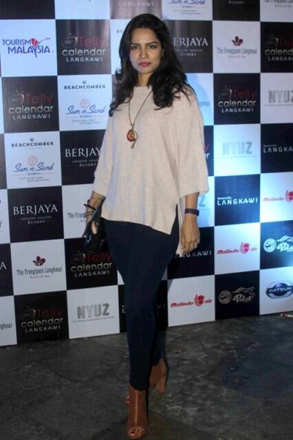Television actor Shikha Singh during the launch of Telly Calendar 2017 in Mumbai, India on December 26, 2016. (Pravin Utturkar/SOLARIS IMAGES)