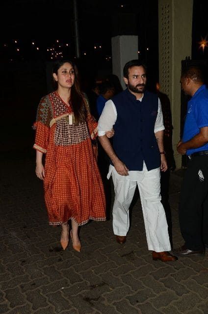 Saif Ali Khan and Kareena Kapoor's world revolves around their newly-born son Taimur. The two have been keeping very busy ever since the arrival of their son.(Photo: Manav Manglani)