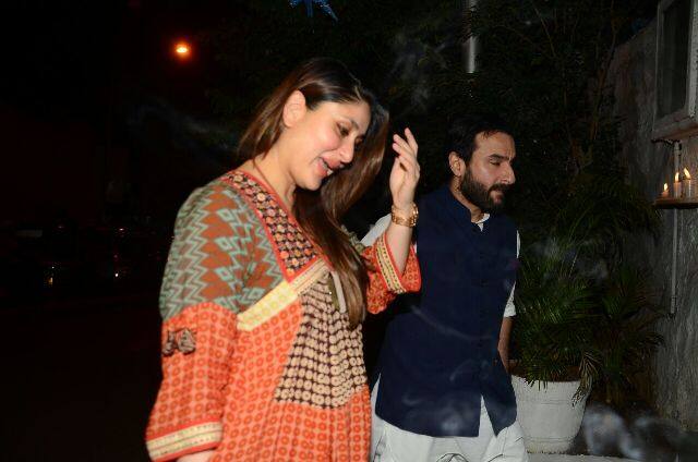 Touted to be one of B-Town's hottes couples, Saif and Kareena have become one of the favourites with the fans.(Photo: Manav Manglani)