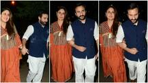 PHOTOS: First time after son Taimur's birth, Saif & Kareena SPOTTED on a ROMANTIC dinner date!