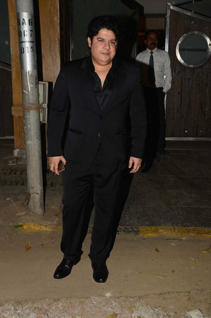 Filmmaker Sajid Khan too graced the party hosted by Saifeena