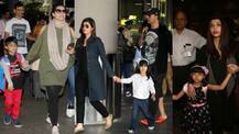 SEE PICS: Akshay Kumar, Ajay Devgn & other Bollywood celebs SPOTTED with their KIDS as they return from new year vacations!