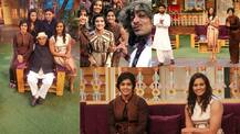 PHOTOS: Real 'Dangal' girls Geeta and Babita along with father Mahavir Phogat on 'The Kapil Sharma Show'