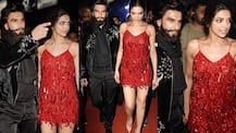AHEM AHEM! IN PICS: Ranveer Singh, Deepika Padukone make an exit together post premiere of 'xXx: Return Of Xander Cage'