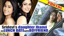 Sridevi's daughter Jhanvi Kapoor SPOTTED with boyfriend Shikhar Pahariya on LUNCH DATE!