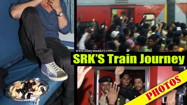Crowd goes crazy as 'Raees' SRK boards train from Mumbai..! INSIDE PICS! Crowd goes crazy as 'Raees' SRK boards train from Mumbai..! INSIDE PICS!