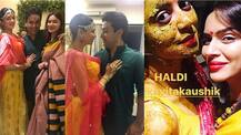 PHOTOS: FIR actress Kavita Kaushik looks radiant at her HALDI ceremony!