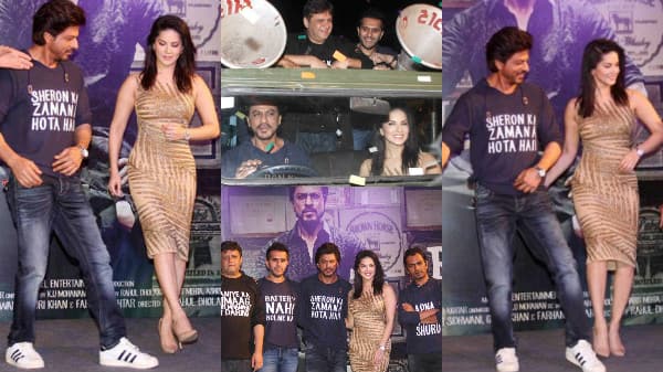 SEE PICS: Shah Rukh Khan shakes a leg with Sunny Leone at 'Raees' SUCCESS BASH! SEE PICS: Shah Rukh Khan shakes a leg with Sunny Leone at 'Raees' SUCCESS BASH!