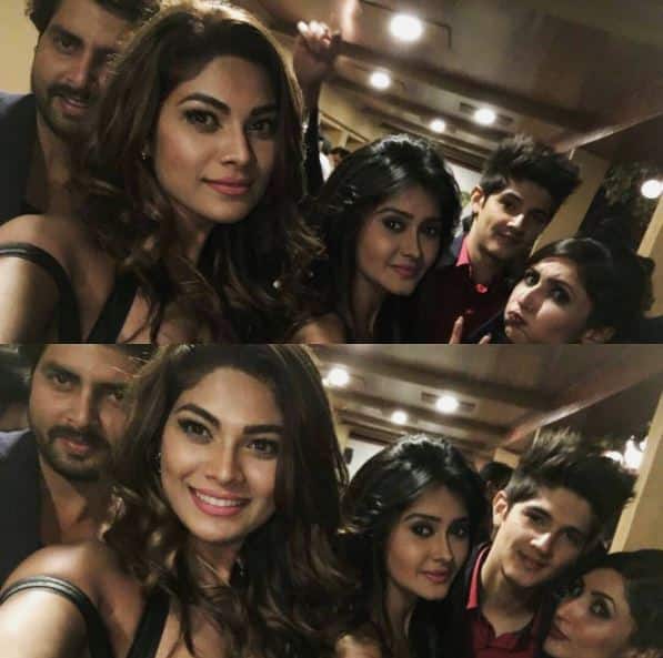 Not only the 'BB 10' contestants, even Kanchi Kaul(Girlfriend of Rohan Mehra) and Vikrant Singh Rajpoort (Monalisa's husband) was also present at the party. (Photo: Instagram)