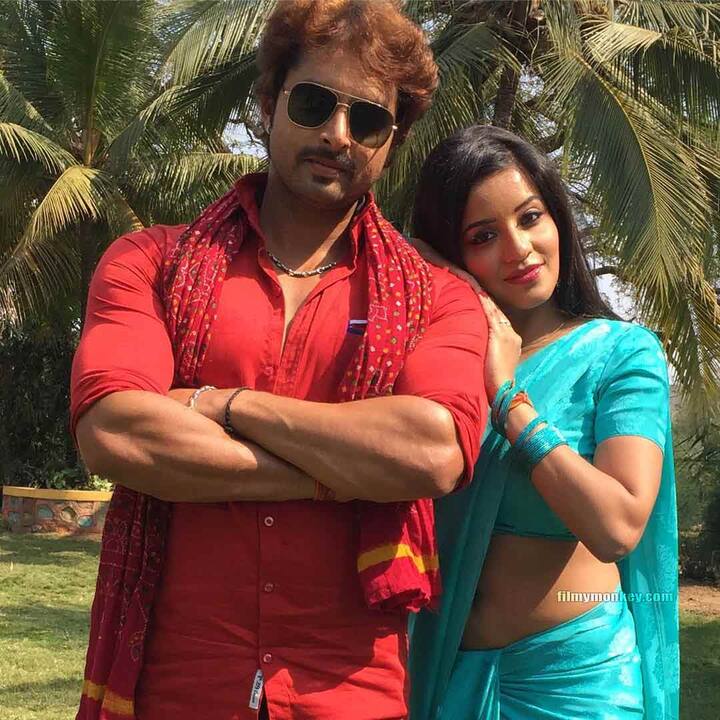 And then she revealed that this film is with none other than her hubby Vikrant Singh Rajpoot. Another picture from the song shoot she posted and wrote, 