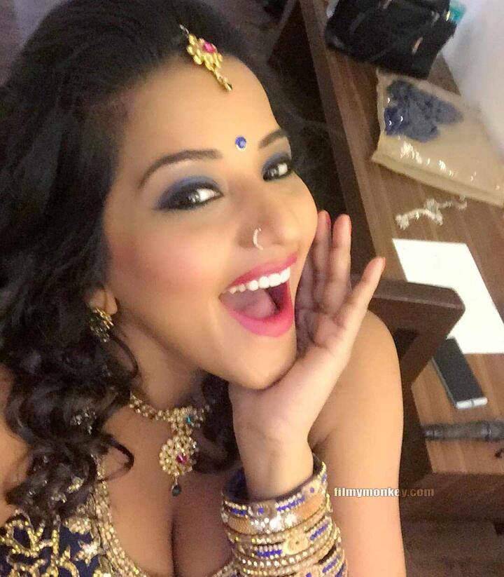 The sizzling bhojpur actress who was already popular did gain loads of votes every week and was in the final five contestants of the show(Pic: Instagram)