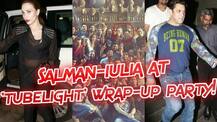 SEE PICS: Salman Khan and Iulia Vantur PARTY HARD at 'Tubelight' WRAP-UP bash!