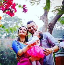 PICS: Ex Bigg Boss contestant Dimpy Ganguly's daughter Reanna looks every bit of a DOLL in her recent family photo-shoot!