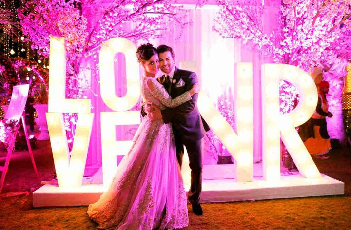 Here's wishing the good looking couple all the best for their wedding. (Photo: Facebook/ The Wedding Story)