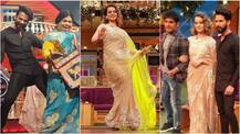 PHOTOS: Shahid Kapoor & Kangana Ranaut PROMOTE 'Rangoon' on 'The Kapil Sharma Show'!