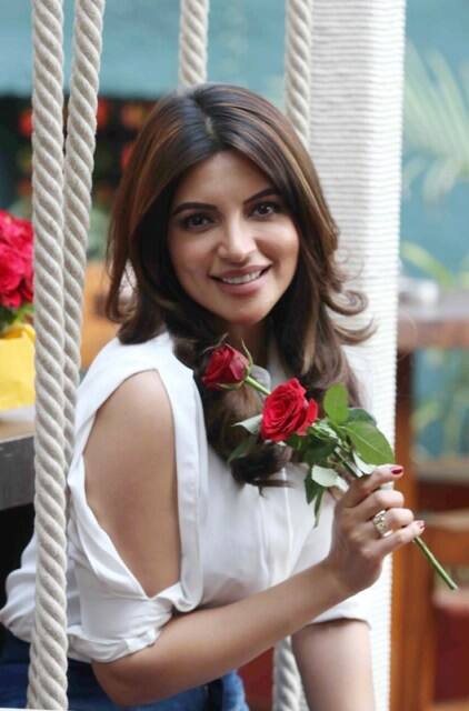 Bollywood actor Shama Sikander during the Valentine Day special shoot in Mumbai, India on February 9, 2017. (SOLARIS IMAGES)