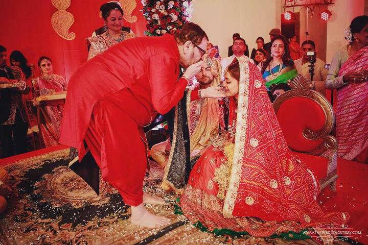 PIC CREDIT: The Wedding Story